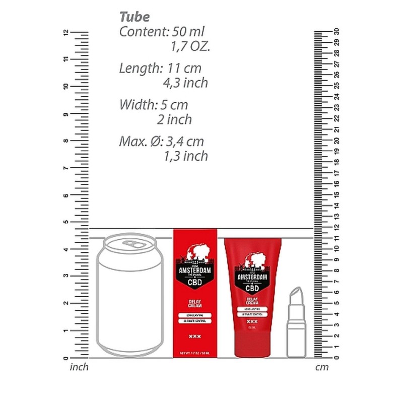 Original CBD from Amsterdam - Delay Cream - 50 ml